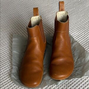 Vivo Barefoot Tan Leather Boots
